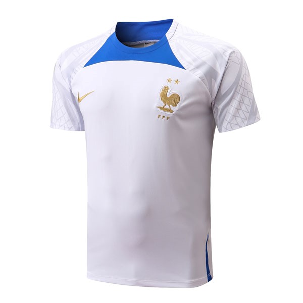 Trainingsshirt Frankreich 2022-2023 Weiß